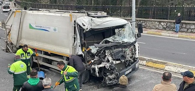İstanbul’da İETT otobüsü ile çöp kamyonu çarpıştı! Yaralılar var