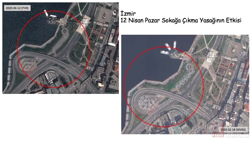 Türkiye'nin koronavirüs sonrası (Kovid-19) boş kalan meydanları uzaydan görüntülendi 5
