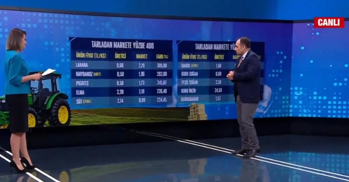 Tarladan markete yüzde 400! Bu neyin zammı?