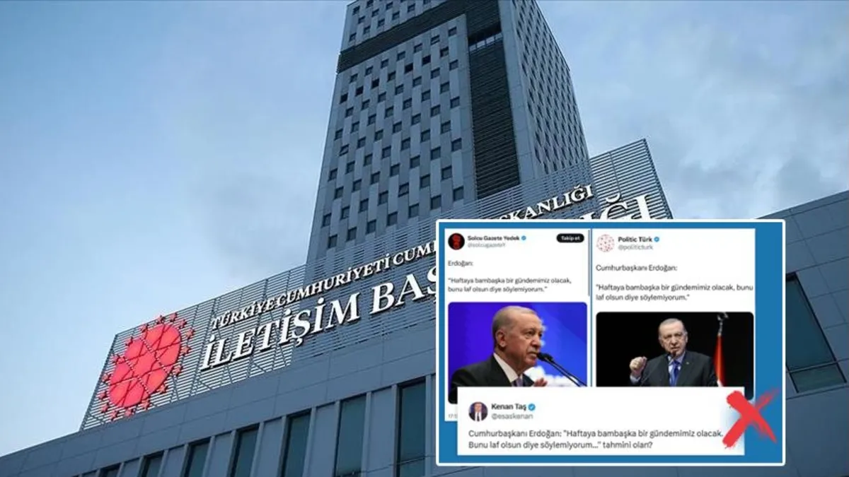 DMM'den Başkan Erdoğan'ın sözlerine ilişkin o iddialara yalanlama