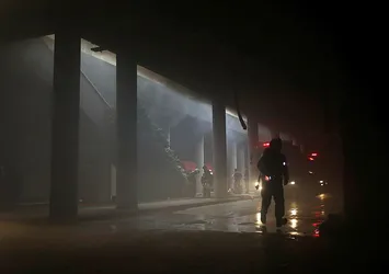 Başkentte kimyasal madde üreten iş yerinde yangın! Kullanılmaz hala geldi