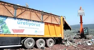 Çöpten 40 bin kişinin elektriğini ürettiler