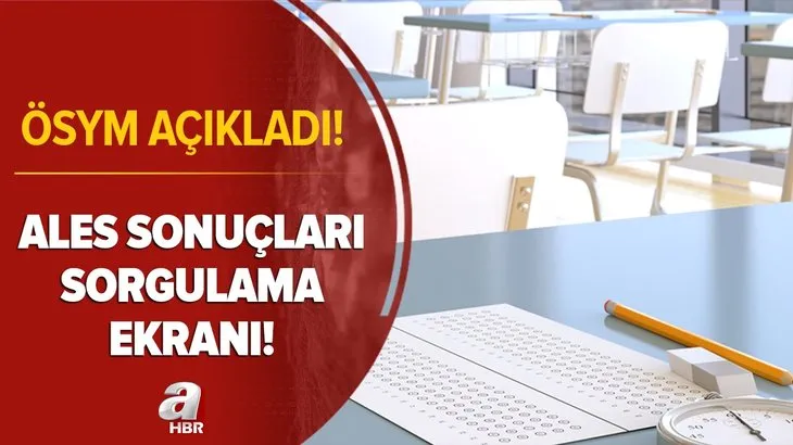 ÖSYM son dakika: ALES sınav sonuçları sorgulama nasıl yapılır? 2020 ALES/2 puan hesaplama işlemleri...