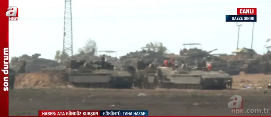 İsrail askerlerinden A Haber'e müdahale! Gazze'ye ölüm yağdırmaya gidiyorlar 9