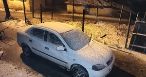 Kar yağışı Edirne’yi beyaza bürüdü