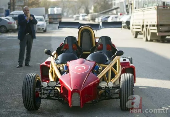 Hayalindeki yarış otomobilini 35 bin liraya yaptı 3