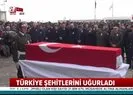 Türkiye İdlib şehitlerini sonsuzluğa uğurladı |Video