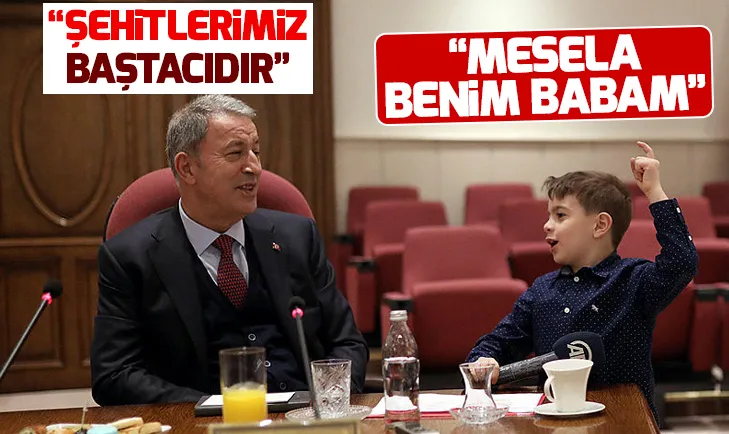Bakan Hulusi Akar: Şehitlerimiz baştacıdır
