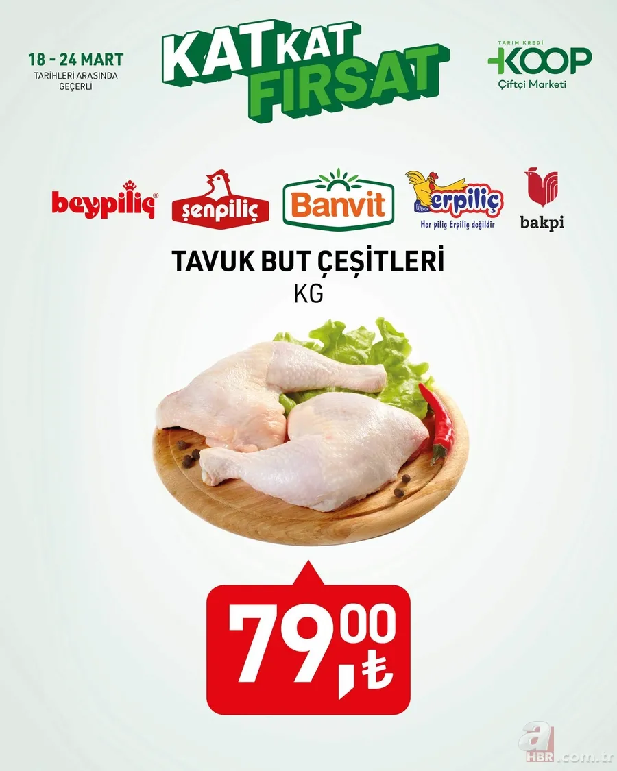 Tarım Kredi Market 18-24 Mart indirim kataloğu geldi! TK'da tavuk but 79 TL, 2 L ayçiçek yağı 134.90 TL'den satılıyor 8