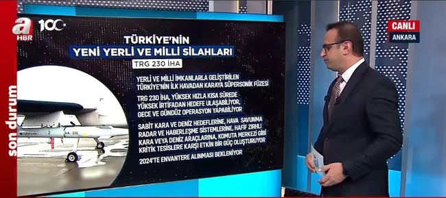 İşte Türkiye’nin yerli silahları! İnsansız süpersonik savaş uçağı Kızılelma, İHA ve SİHA’lar