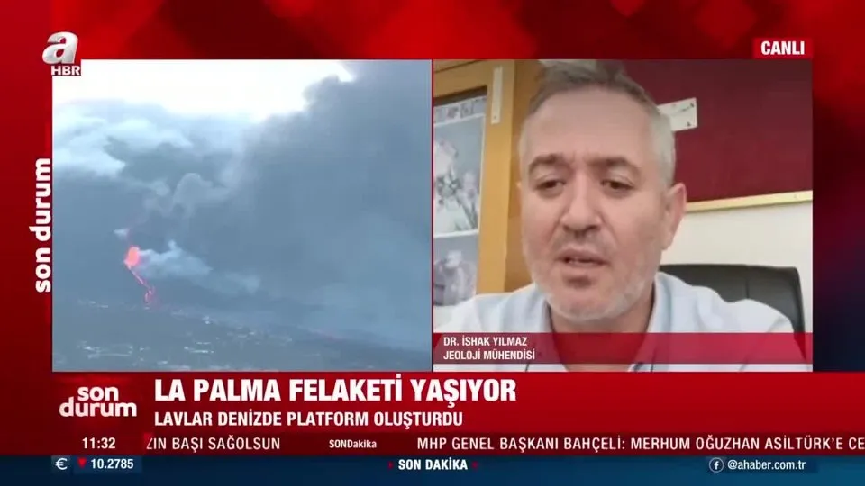 La Palma’da ateş ve suyun tehlikeli dansı