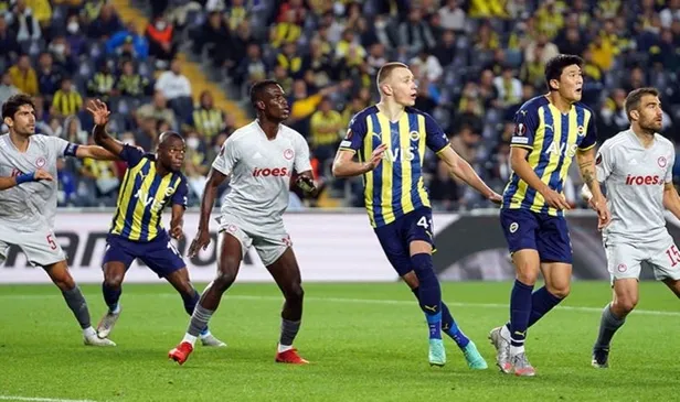 Olympiakos Fenerbahçe maç özeti! Olympiakos Fenerbahçe maçı önemli anlar...