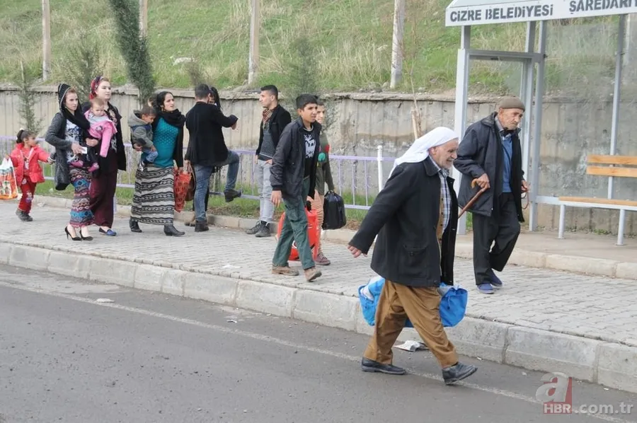 Cizre'de teröristler vatandaşların üzerine ateş açtı 2