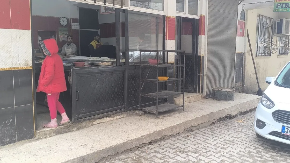 Ekmek fırınındaki görüntü ekipleri harekete geçirdi