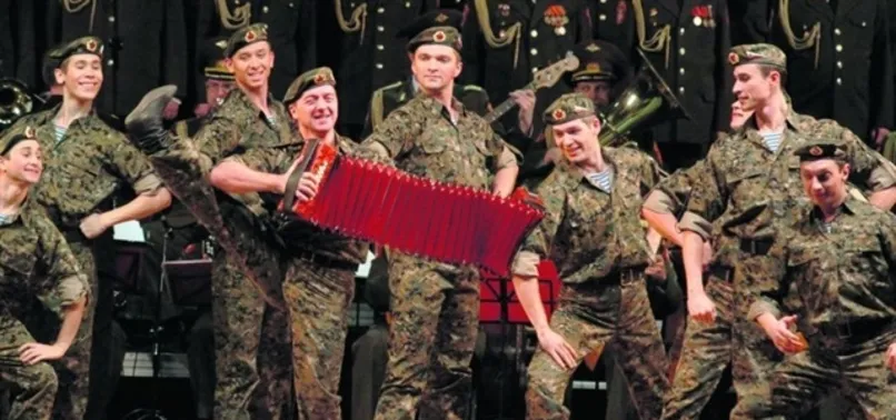 Kızıl Ordu Korosu Lazkiye'ye gidiyordu