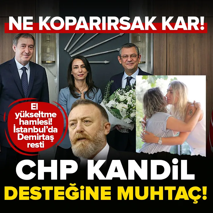 DEM Partiden CHPye Demirtaş kıskacı