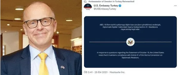 Son dakika: Osman Kavala bildirisine imza atan büyükelçilerden geri adım! Türkiye olumlu karşıladı