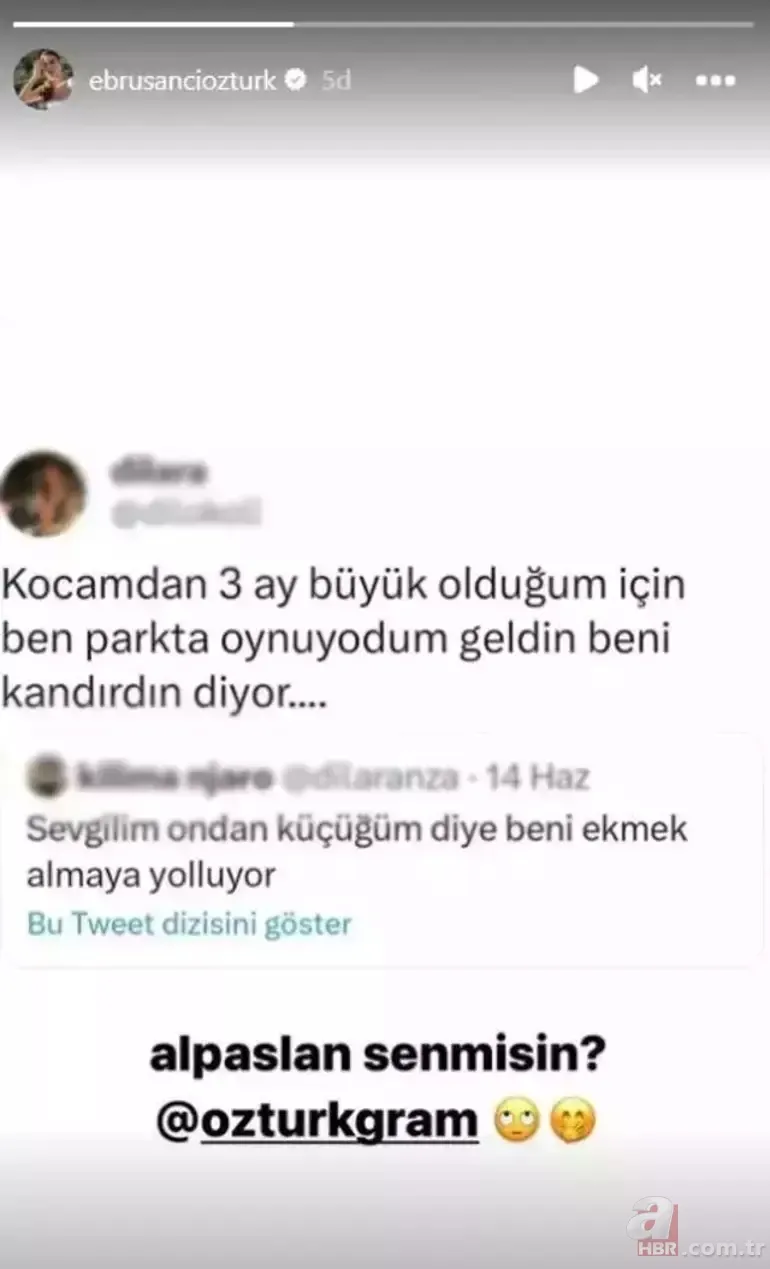 Futbolcu Alparslan Öztürk'ün eşi Ebru Şancı'nın paylaşımı olay oldu! "Bu halime rağmen beni terk etmedi" 7