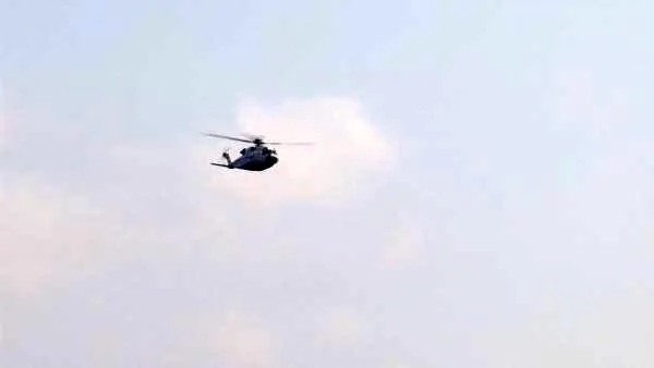 Başkan Erdoğan helikopter ile Kanuni sondaj gemisinin üstünden geçti