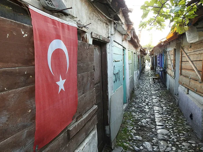 'Dünyanın en dar sokağı'nda sosyal mesafe korunuyor - 2