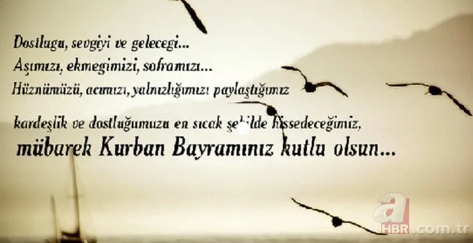 Kurban Bayramı sözleri kısa uzun! | Anlamlı farklı Resimli Kurban Bayramı mesajları sözleri için tıklayınız! 17