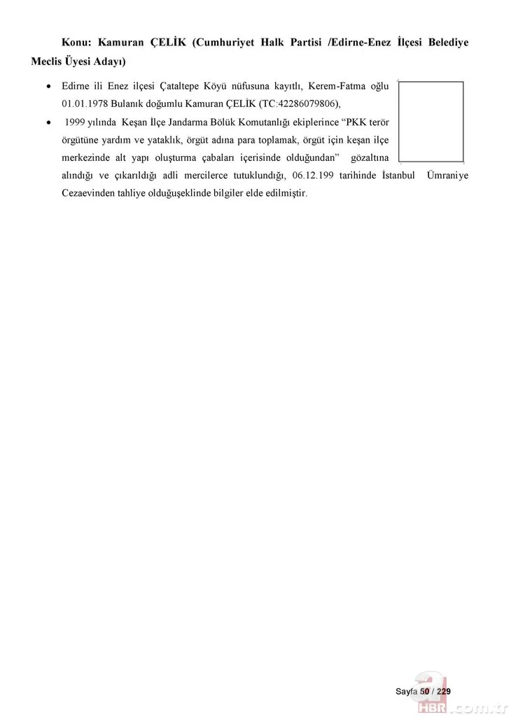 CHP listelerinde PKK'lı kaynıyor! İşte terörle bağlantılı 229 CHP'li isim!