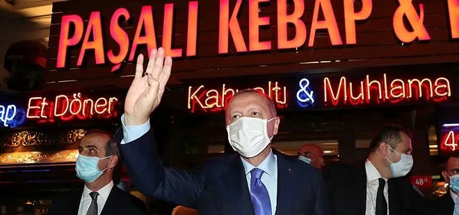 Başkan Erdoğan’a Üsküdar’da sevgi seli!