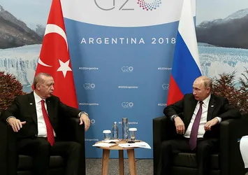 Başkan Erdoğan ile Putin görüştü