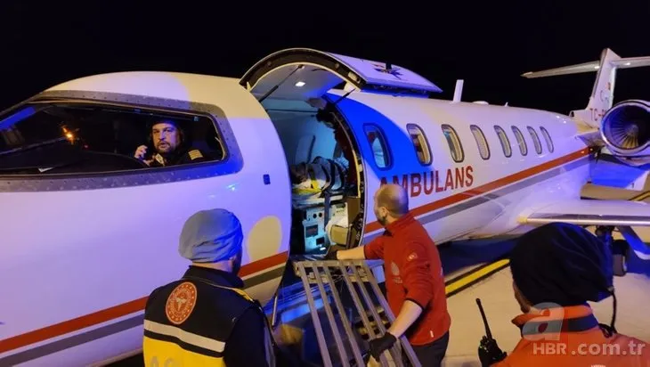 Feci kazada ağır yaralanan Sergen Deveci’den ilk görüntü geldi! İstanbul’a sevk edildi