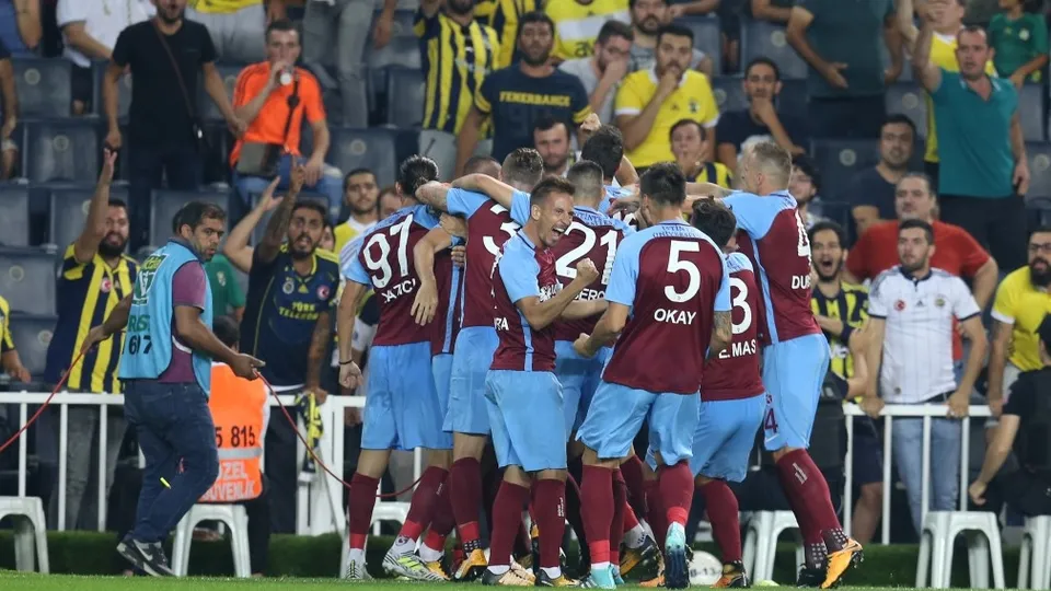 Fenerbahçe - Trabzonspor maçından kareler