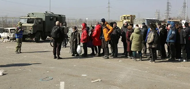 Mariupol’den ayrılan Türkler Lviv’den Polonya sınırına doğru yola çıktı