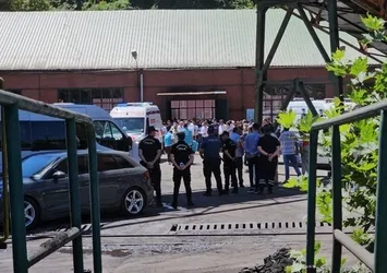 Maden ocağında metan püskürmesi nedeniyle işçiler tahliye edildi