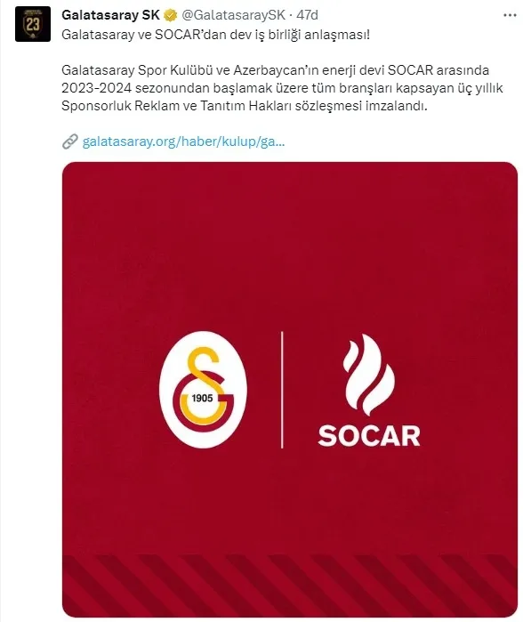 galatasaray-ve-socardan-anlasma-avrupa-maclarinda-1689094490717.jpg Galatasaray ve SOCAR’dan anlaşma! Avrupa maçlarında... - 1