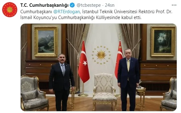 Son dakika: Başkan Erdoğan rektörleri kabul etti - 2