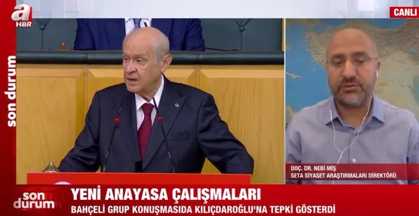 CHP lideri Kemal Kılıçdaroğlu MHP Genel Başkanı Bahçeli'ye cevap verecek mi? Doç. Dr. Nebi Miş A Haber'de anlattı - 3