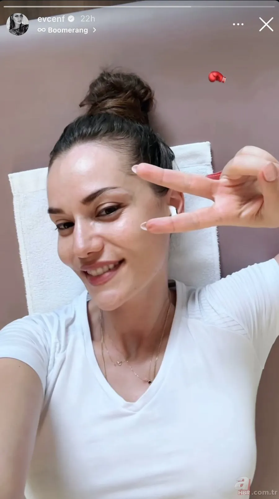 İmaj değiştiren Fahriye Evcen'den ayna pozu! 7