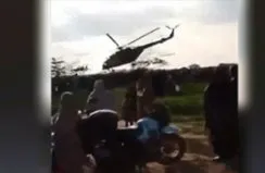 Askeri helikopter düştü!