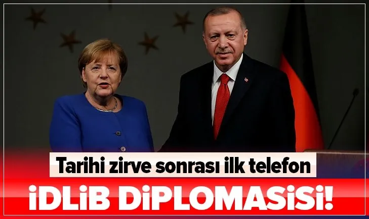 Başkan Erdoğan ile Merkel arasında kritik görüşme!