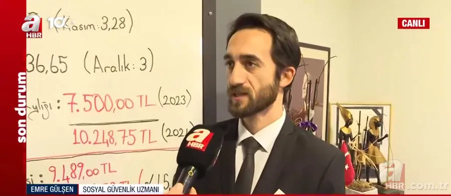 Memur ve emekli zammı ne kadar olacak? 2024’te kim, ne kadar zam alacak? Uzman isim A Haber'de rakam verdi 3