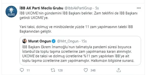 İBB Sözcüsü Murat Ongun’un bir yalanı daha deşifre oldu! İstanbul’da taksi, minibüs ve dolmuş ücretlerine zammı... - 8