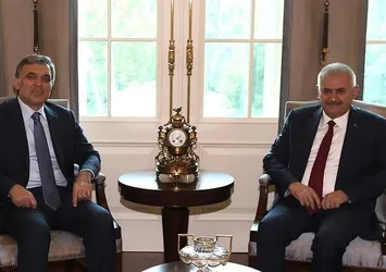 Başbakan Yıldırım, 11. Cumhurbaşkanı Gül ile görüştü
