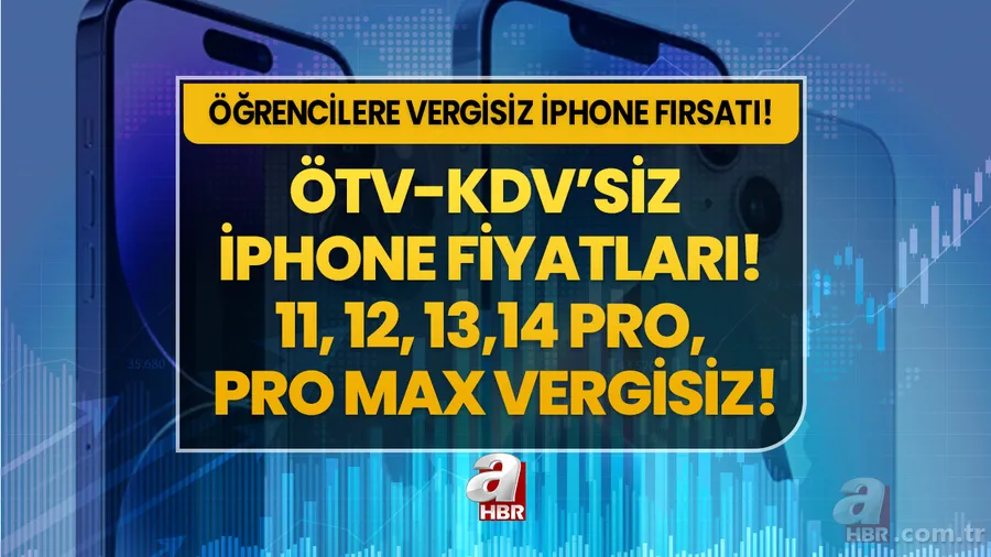 İPHONE 11, 12, 13, 14 Pro, Pro Max vergisiz fiyatı ne kadar, kaç TL? ÖĞRENCİLERE VERGİSİZ ÖTV'SİZ İPHONE FİYATLARI! 1