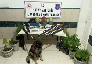 Hatay’da uyuşturucu operasyonu: 2 gözaltı