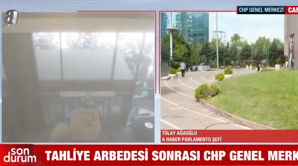CHP Genel Merkezi'nde sessizlik hakim