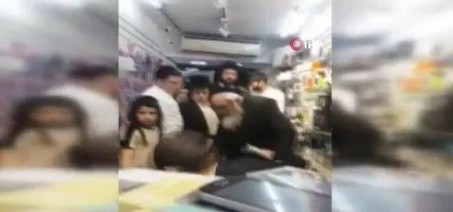 Mağazadan akıllı telefon alan Ultra-Ortodoks Yahudi genç darp edildi