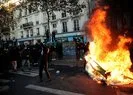 Fransa’da polis şiddeti nedeniyle sokaklar yangın yeri