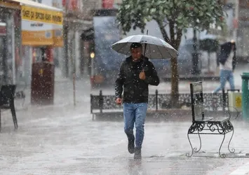 Edirne'de sağanak etkili oldu!