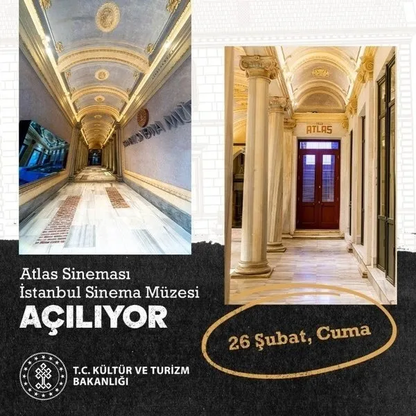 Tarihi Atlas Sineması yeniden açılıyor! Yeşilçam yıldızlarından büyük destek - 4