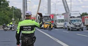 Trafikte bunları yapanlar yandı!