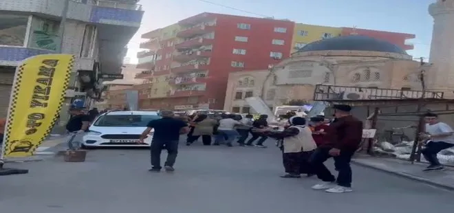 Mardin'de taşlı sopalı borç kavgası meydan savaşına dönüştü: 6 yaralı